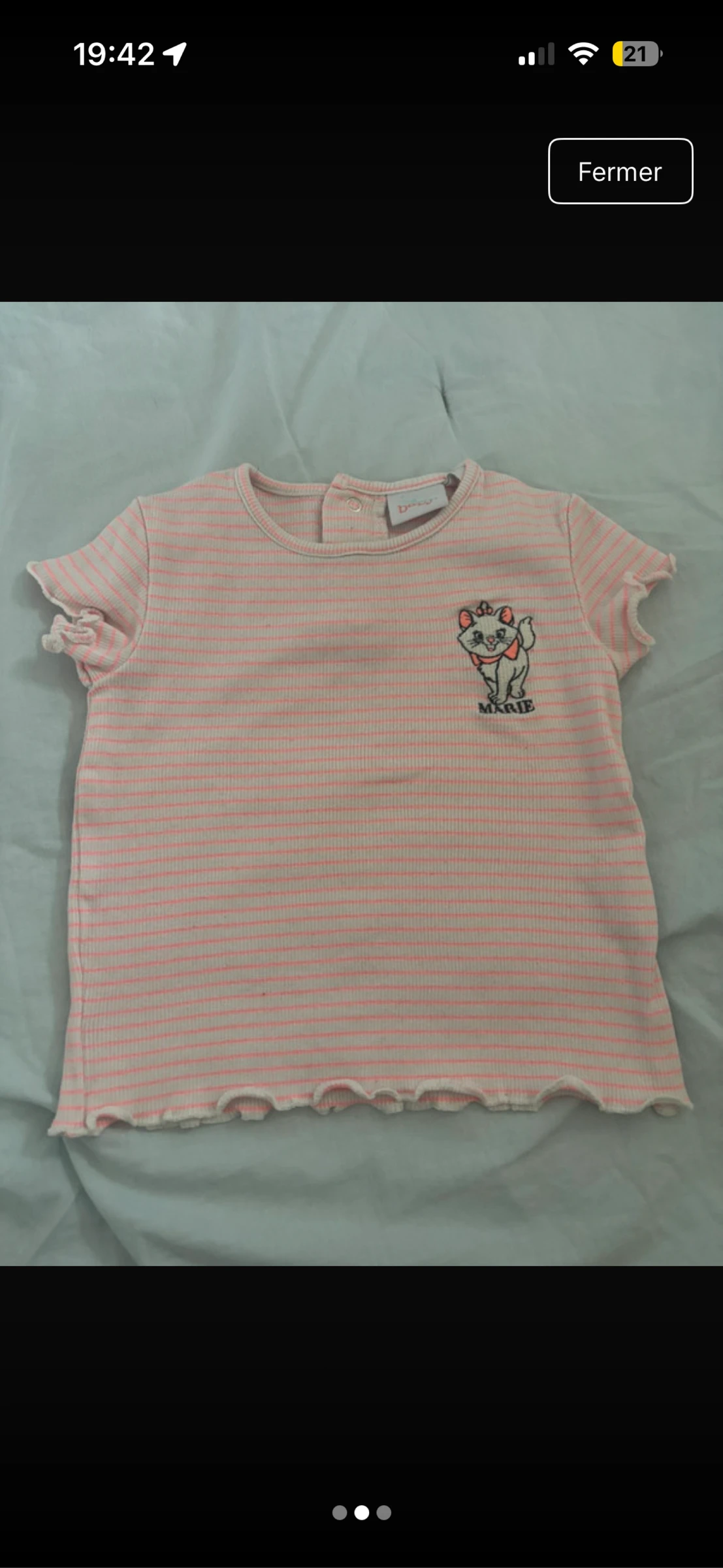 TEE shirt manche courte marie 